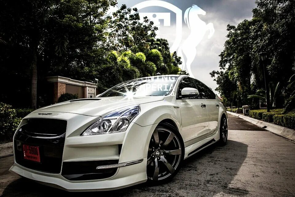 Ниссан теана j32 тюнинг обвес Крутой обвес "algus" на Nissan Teana Иван Шмарко Дзен