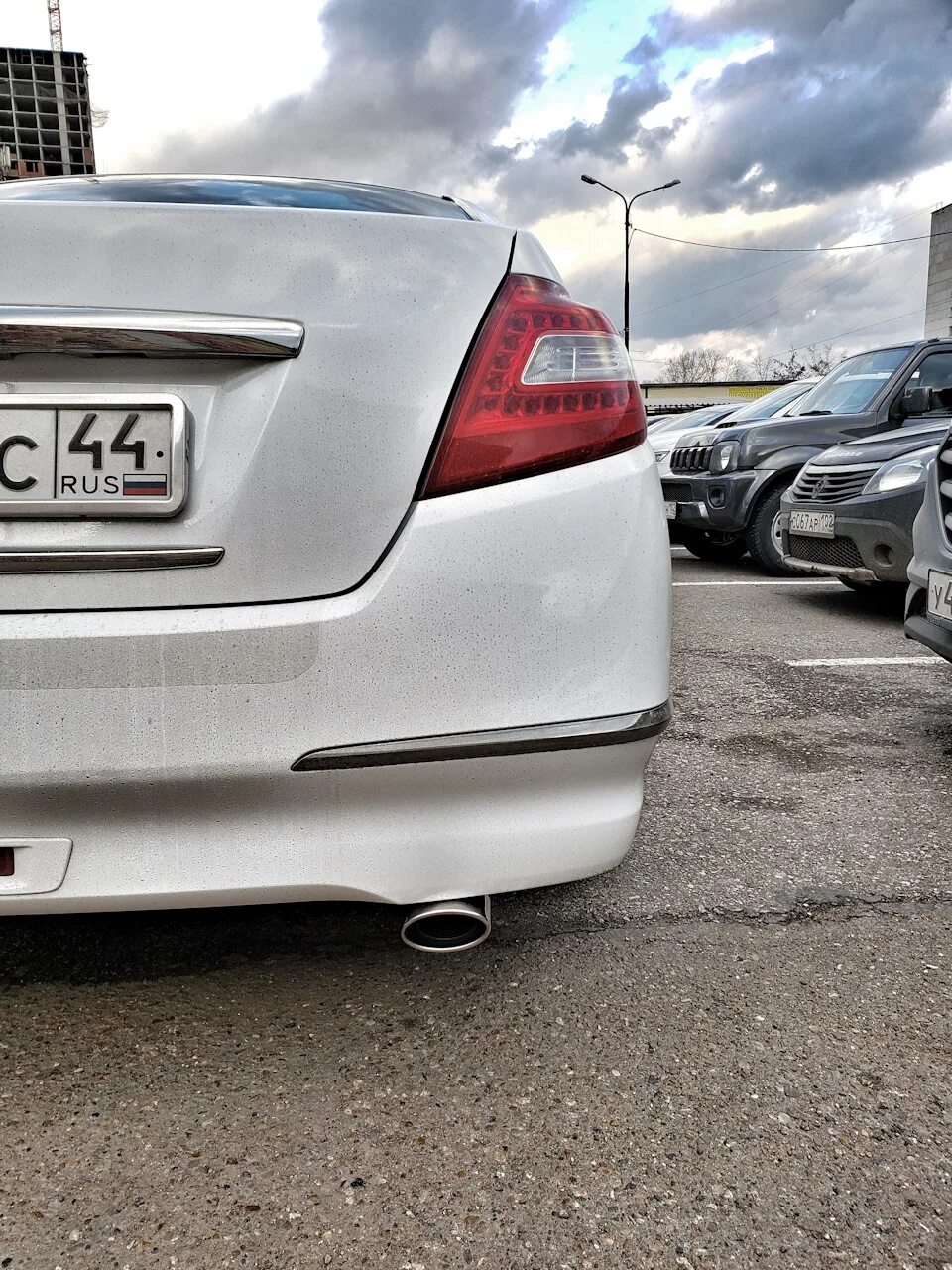 Ниссан теана тюнинг выхлопа Насадки на выхлоп ! - Nissan Teana (J32), 2,5 л, 2010 года тюнинг DRIVE2