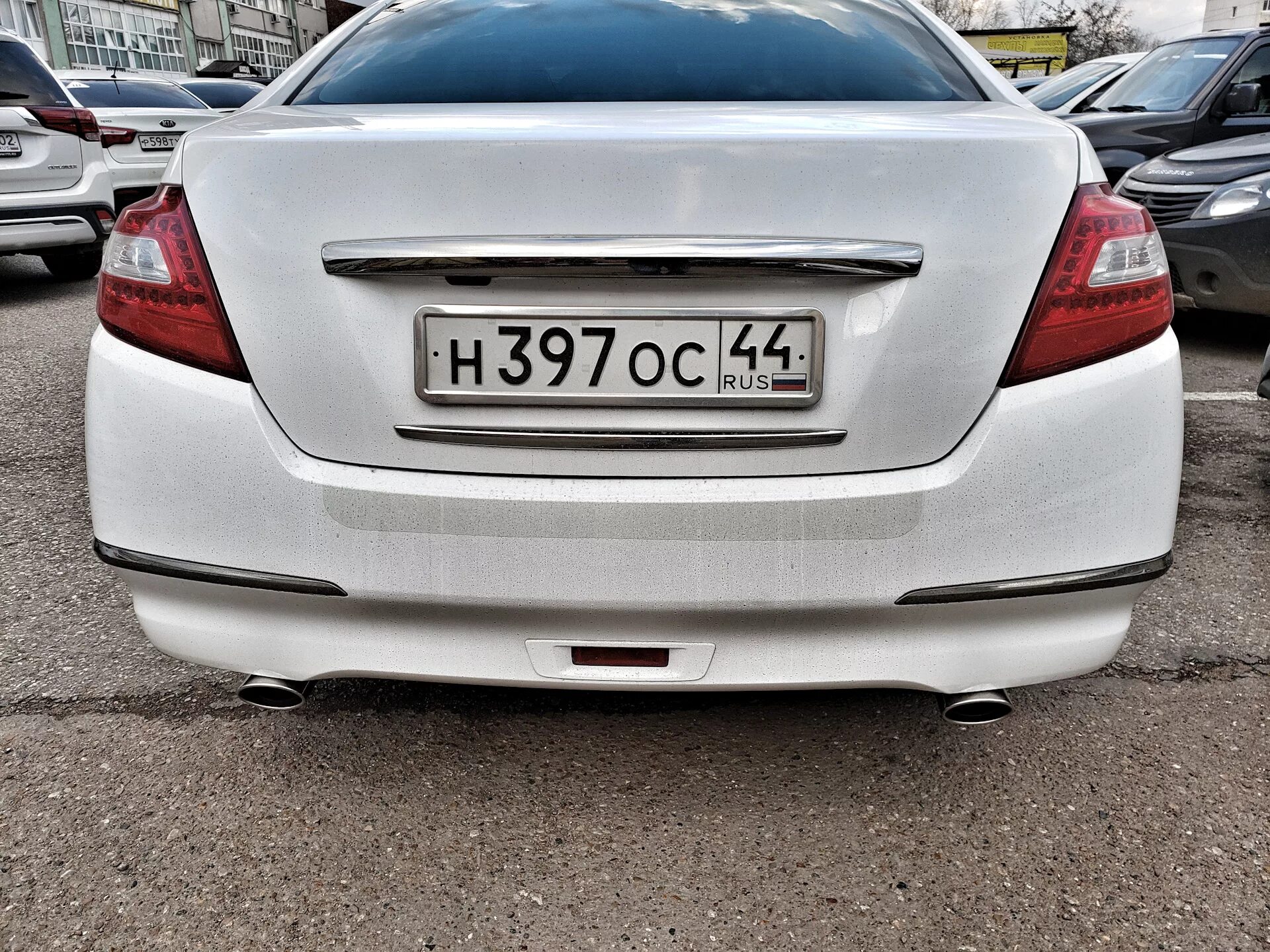 Ниссан теана тюнинг выхлопа Насадки на выхлоп ! - Nissan Teana (J32), 2,5 л, 2010 года тюнинг DRIVE2