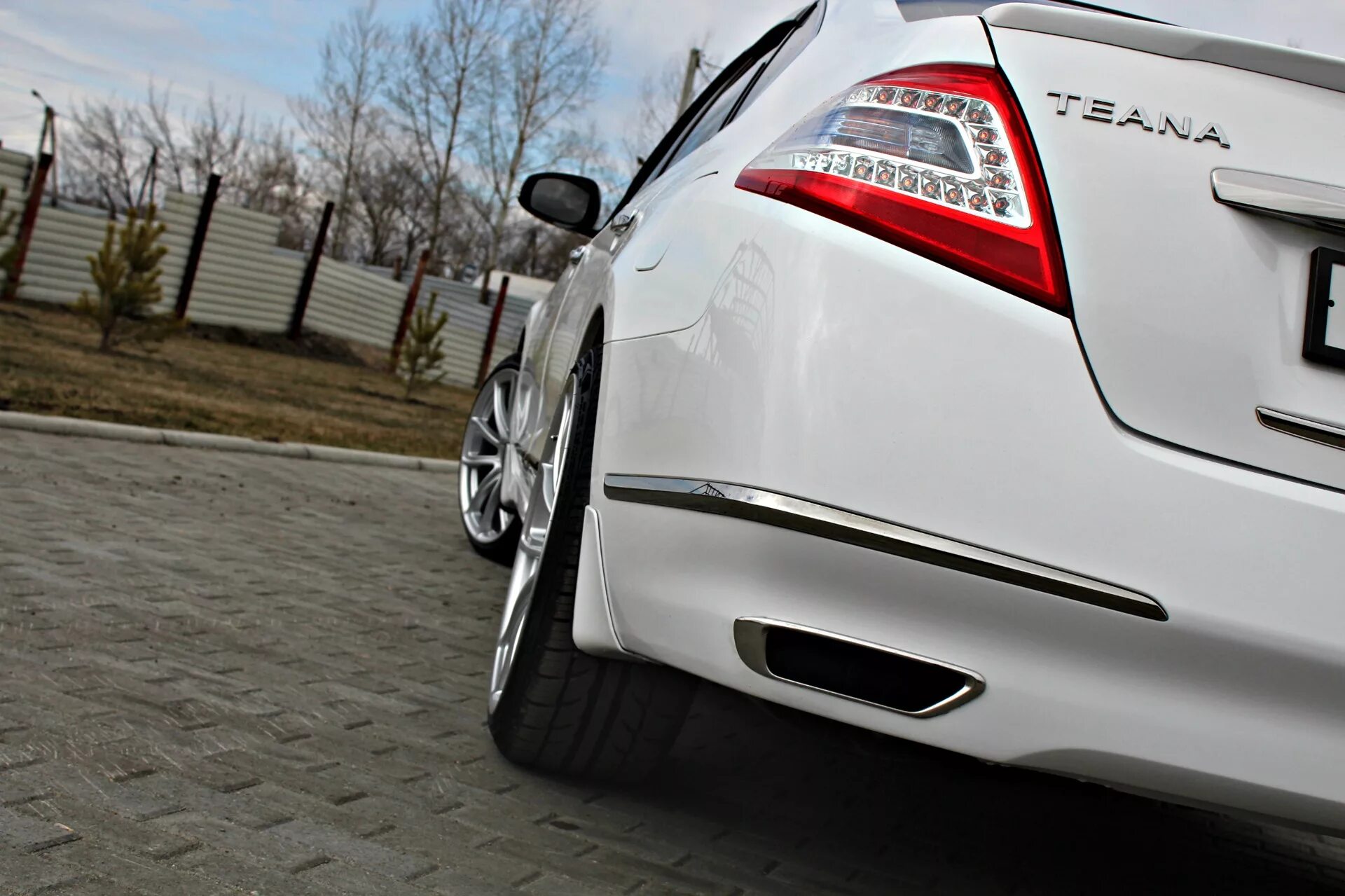 Ниссан теана тюнинг выхлопа Фотосет + выхлоп завершающий этап - Nissan Teana (J32), 2,5 л, 2012 года фотогра