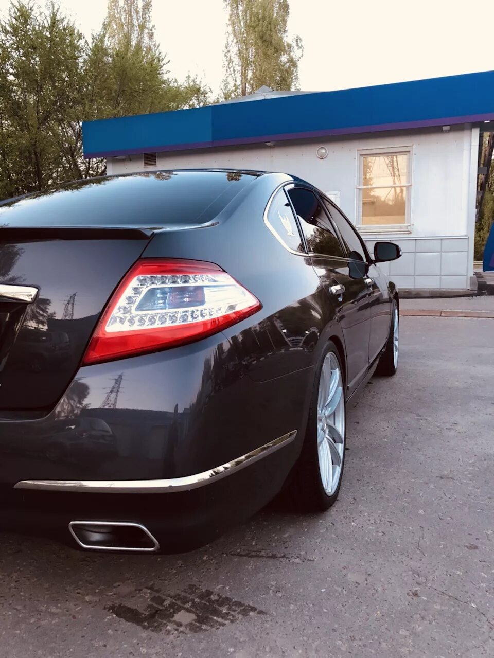 Ниссан теана тюнинг выхлопа Полировка + жидкое стекло - Nissan Teana (J32), 3,5 л, 2012 года стайлинг DRIVE2