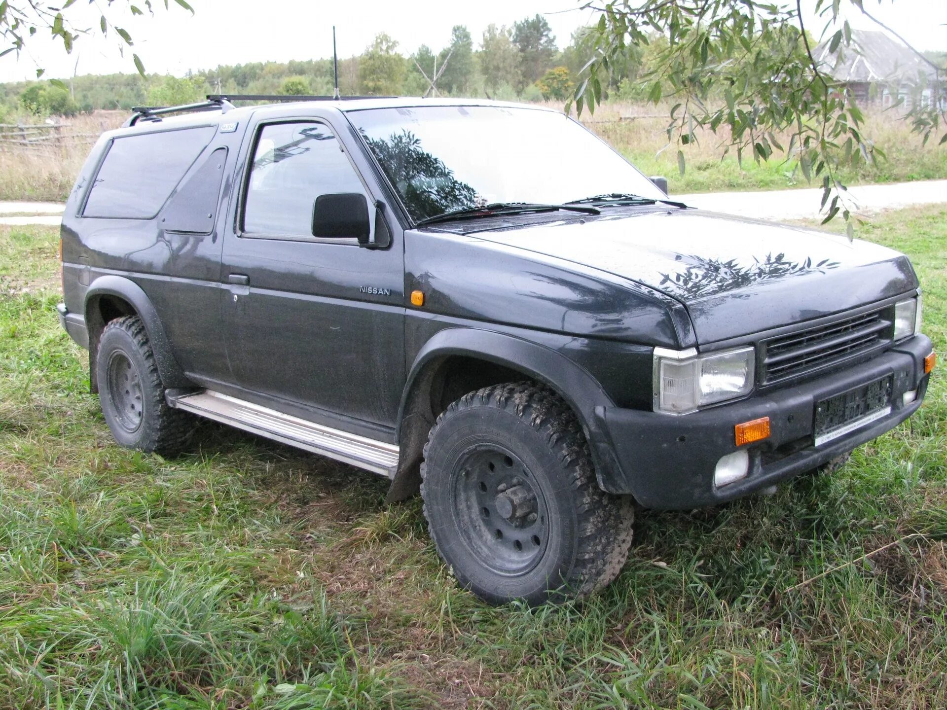 Ниссан террано 1 фото бампер от уаза Hunter - Nissan Terrano I, 2,4 л, 1987 года кузовной ремонт DRIVE