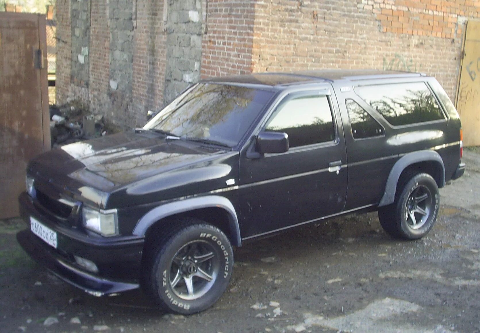 Ниссан террано 1 фото Вот еще фотки старые нарыл. Таким он был еще в 2005-2006 гг. - Nissan Terrano I,