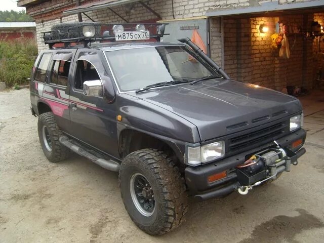 Ниссан террано 1 поколения тюнинг Бегемот продается. - Nissan Terrano I, 3 л, 1995 года продажа машины DRIVE2