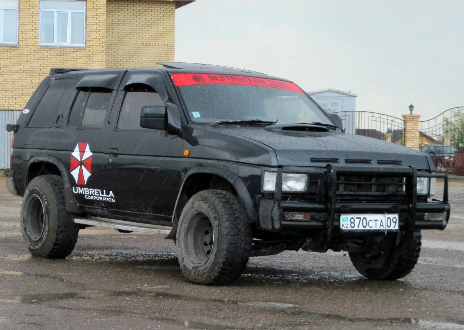 Ниссан террано 1 поколения тюнинг "870 CTA 09" фото Nissan Terrano. Казахстан