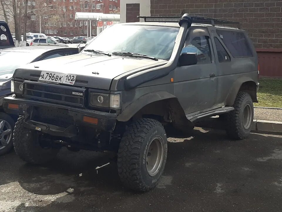 Ниссан террано 21 фото Ставим мост на террано часть 3. - Nissan Terrano I, 2,5 л, 1990 года тюнинг DRIV