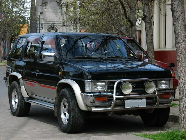 Ниссан террано 21 фото File:Nissan Terrano 2.7 Turbo R3m 1993 (13917296564).jpg - Wikipedia