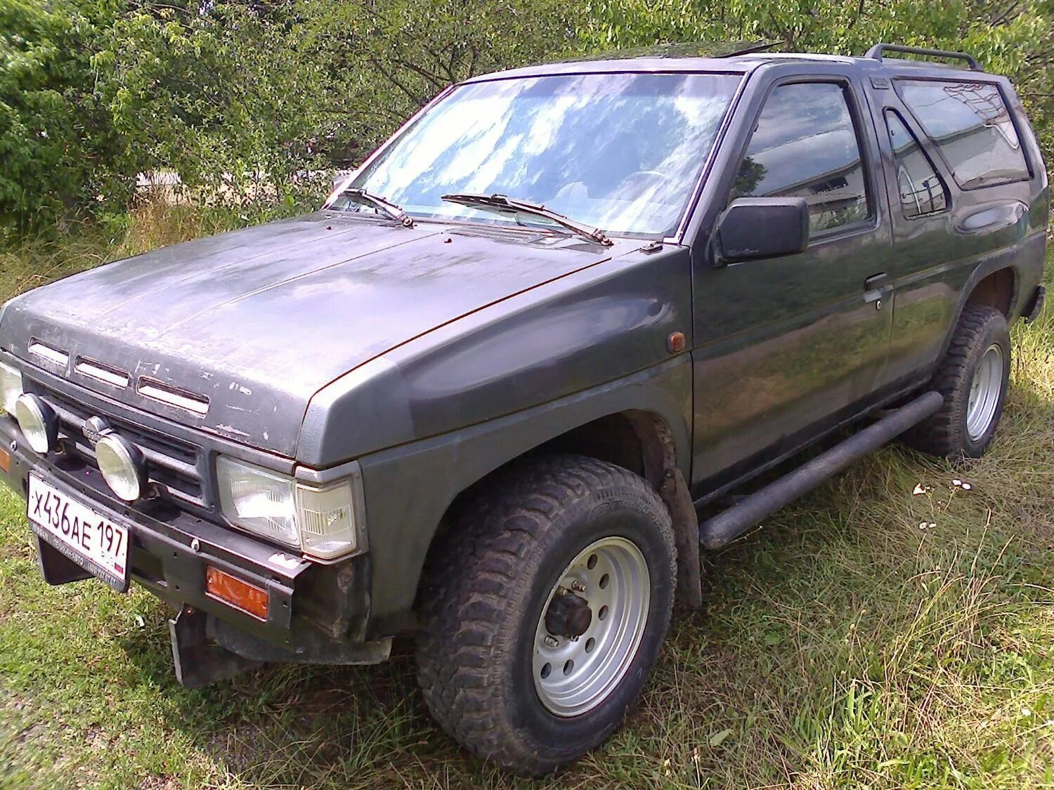 Ниссан террано 21 кузов фото Подержанный автомобиль Nissan Terrano (Ниссан террано) 1992 г., Белореченск, цве