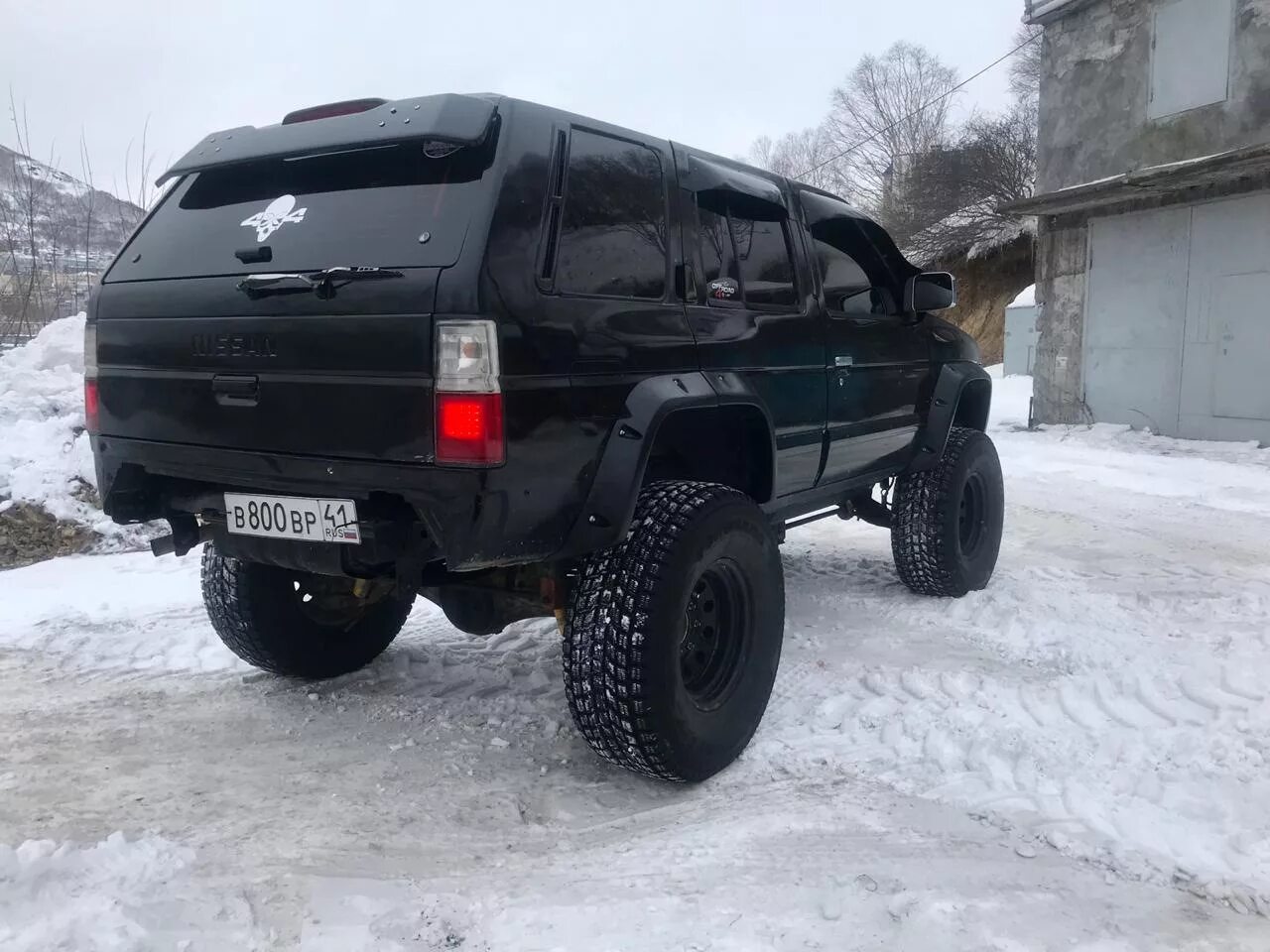 Ниссан террано 21 тюнинг Мы это сделали! Бушвакеры на Terrano D21 - Nissan Terrano I, 2,7 л, 1990 года тю