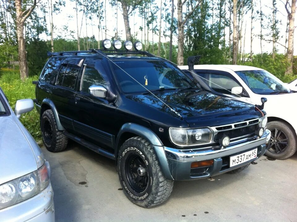 Ниссан террано 50 кузов фото Веткорезы или веткоотбойники - Nissan Terrano R50, 2,7 л, 1997 года аксессуары D