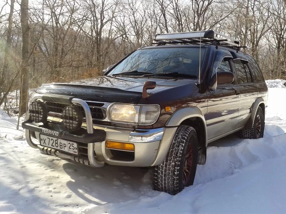 Ниссан террано 50 кузов фото Покатушки в районе Шаморы - Nissan Terrano R50, 2,7 л, 1998 года покатушки DRIVE