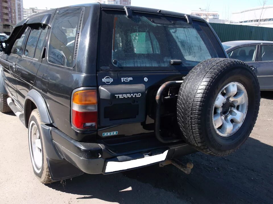 Ниссан террано 50 кузов фото Замена фаркопа - Nissan Terrano R50, 2,7 л, 1996 года своими руками DRIVE2