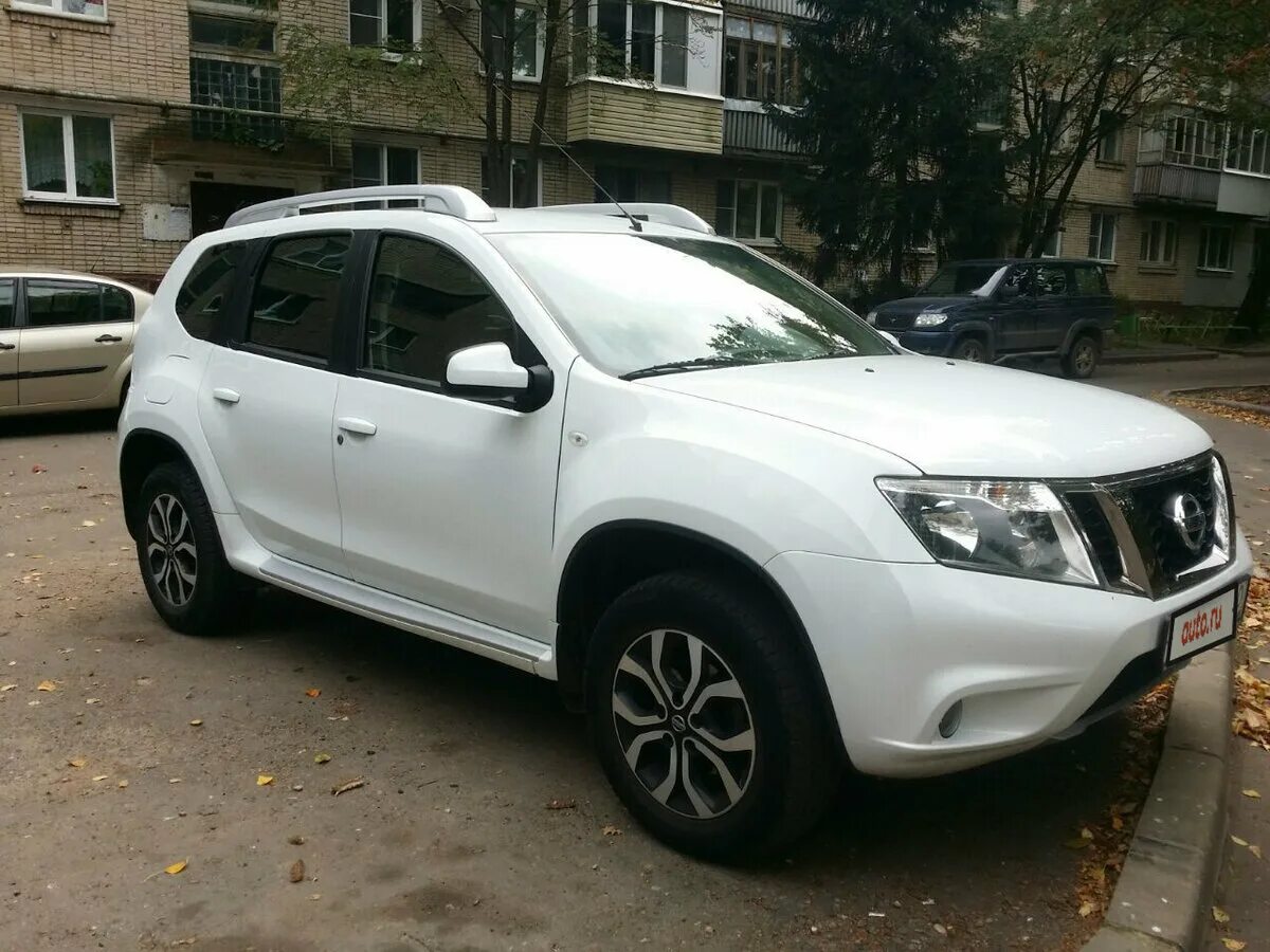 Ниссан террано белый фото Купить б/у Nissan Terrano III (D10) 2.0 AT (135 л.с.) бензин автомат в Обнинске: