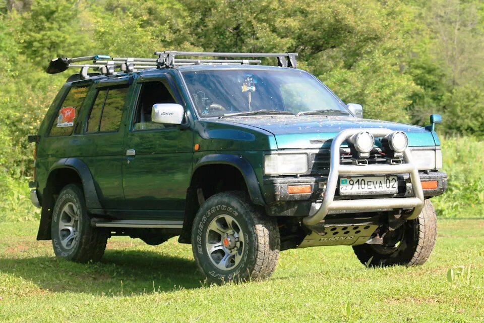 Ниссан террано фото 1 поколения 3 дюйма роста - Nissan Terrano I, 3 л, 1995 года своими руками DRIVE2