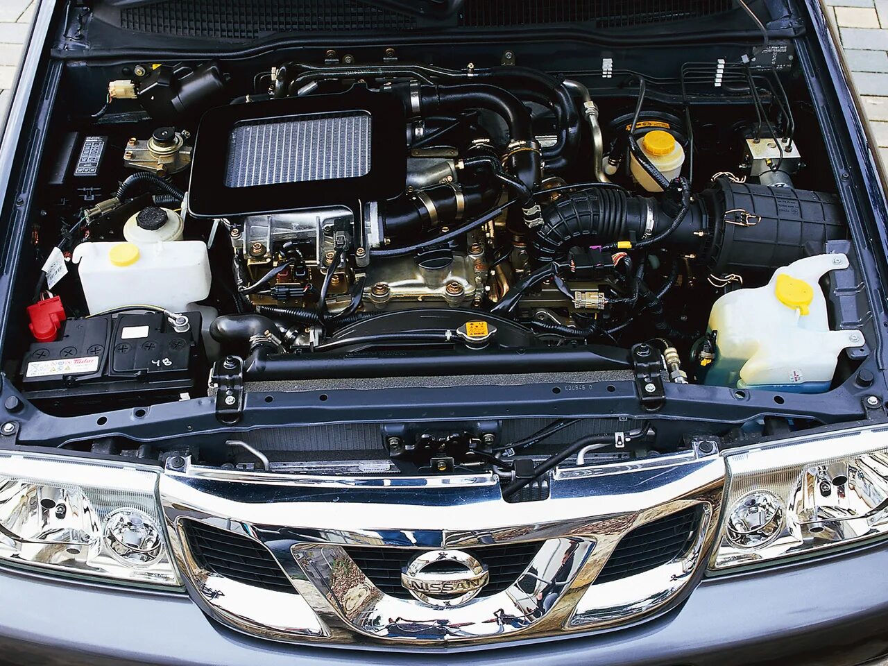 Ниссан террано фото двигателя Nissan Terrano R20 2-й рестайлинг внедорожник 5-дв.