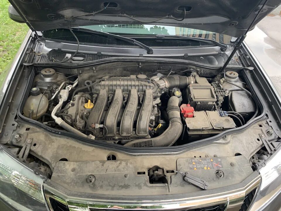 Ниссан террано под капотом фото Уплотнитель в подкапотное пространство - Nissan Terrano III, 2 л, 2017 года аксе