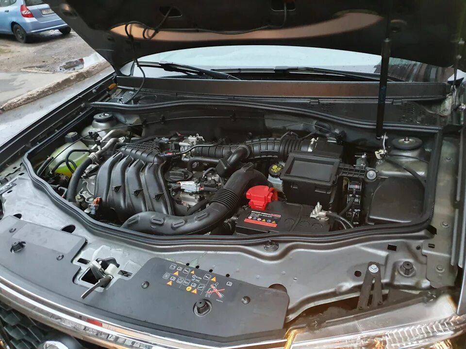 Ниссан террано под капотом фото Уплотнитель капота - Nissan Terrano III, 1,6 л, 2019 года своими руками DRIVE2