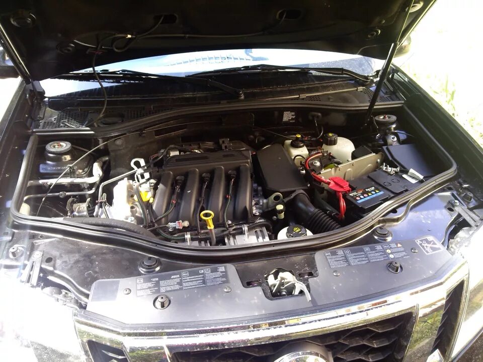 Ниссан террано под капотом фото Уалотнитель капота - Nissan Terrano III, 1,6 л, 2014 года тюнинг DRIVE2