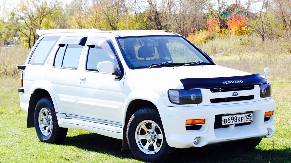 Ниссан террано регулус 3.2 дизель фото Nissan Terrano Regulus 3.2 дизельный 1997 Regulus QD-32ETi, JRR50 на DRIVE2