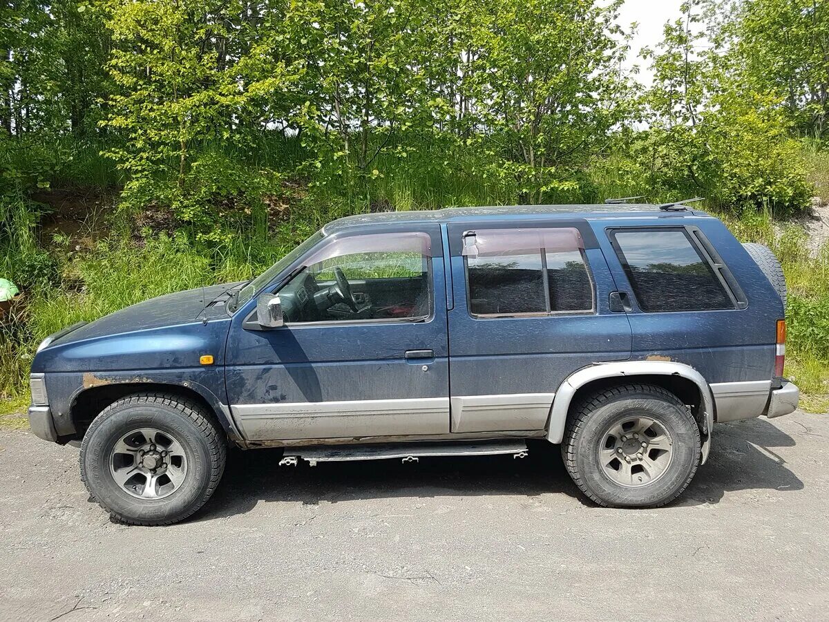 Ниссан террано старый фото Купить б/у Nissan Terrano I 2.7d AT (100 л.с.) 4WD дизель автомат в Петропавловс