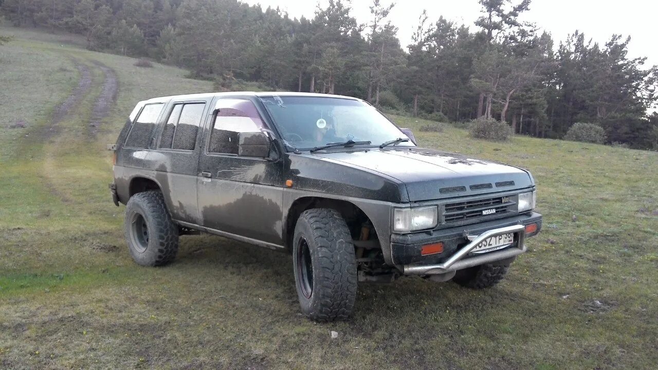 Ниссан террано старый фото Nissan Terrano I 3.0 бензиновый 1992 на DRIVE2