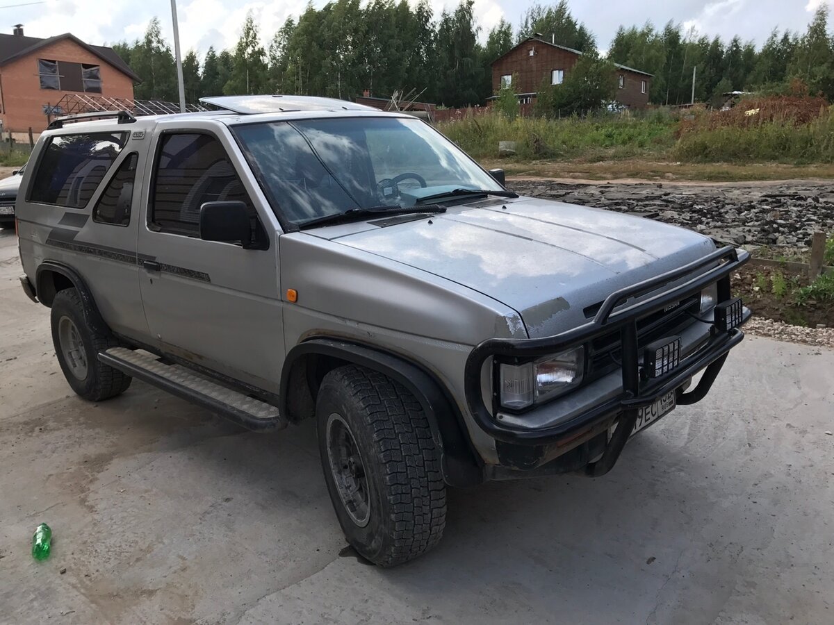 Ниссан террано старый фото Купить б/у Nissan Terrano I 2.4 MT (103 л.с.) 4WD бензин механика в Нижнем Новго