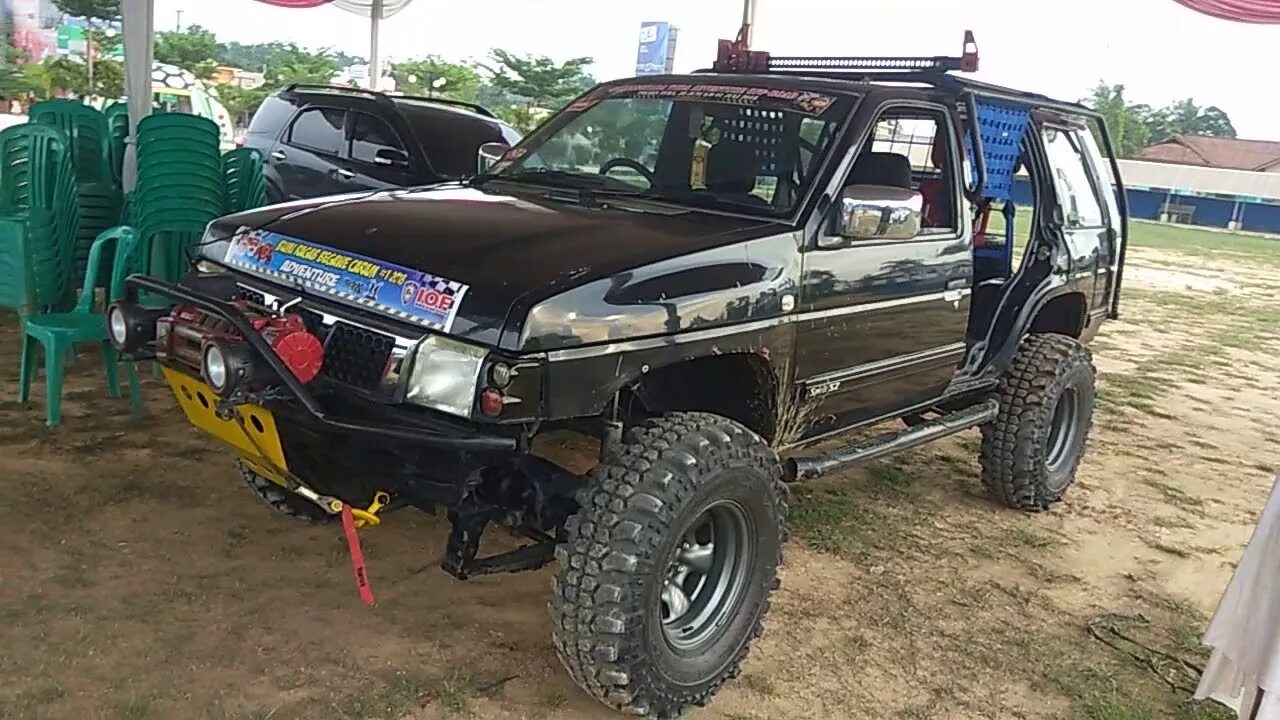 Ниссан террано тюнинг для бездорожья Nissan terrano 4x4 #not cherokee.#modifikasi offroad - YouTube