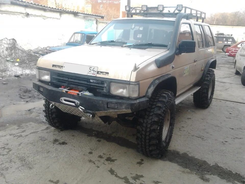 Ниссан террано тюнинг для бездорожья "Не прошло и года" или силовик многострадальный - Nissan Terrano I, 3,2 л, 1992 