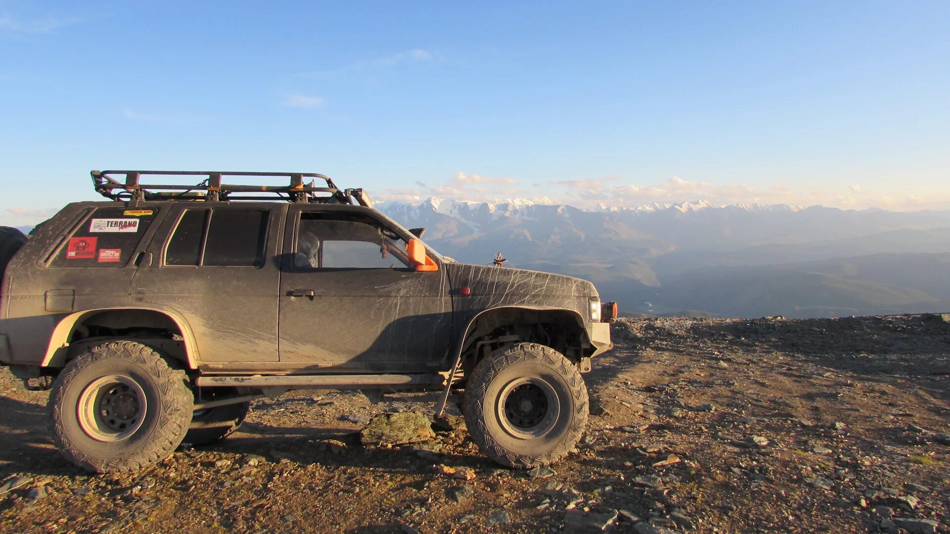 Ниссан террано тюнинг для бездорожья Алтай ч.3(Телецкое - ретранслятор) - Nissan Terrano I, 3,2 л, 1991 года путешест