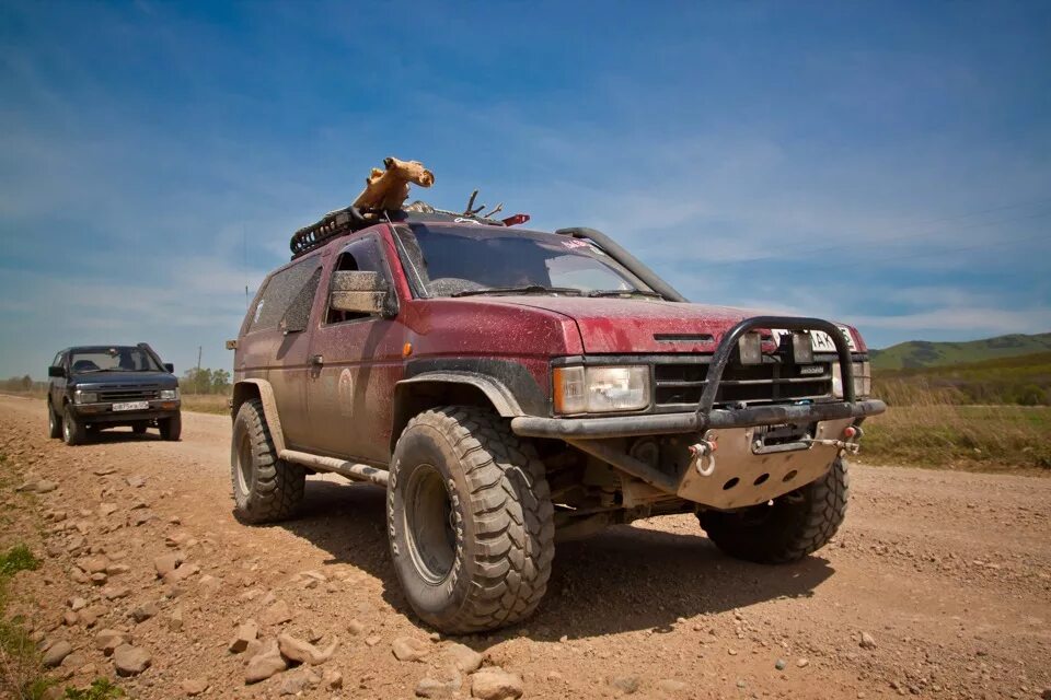 Ниссан террано тюнинг для бездорожья День ойтишника - Nissan Terrano I, 2,7 л, 1988 года покатушки DRIVE2