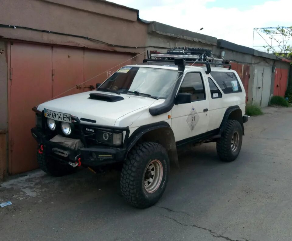 Ниссан террано тюнинг для бездорожья И снова подрезал арки и первые впечатления от езды. - Nissan Terrano I, 2,7 л, 1