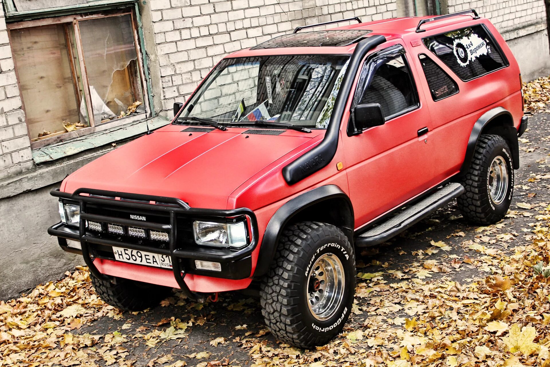 Ниссан террано тюнинг купить Проставки под пружины задней подвески полиуретан +30 мм - Nissan Terrano I, 2,4 