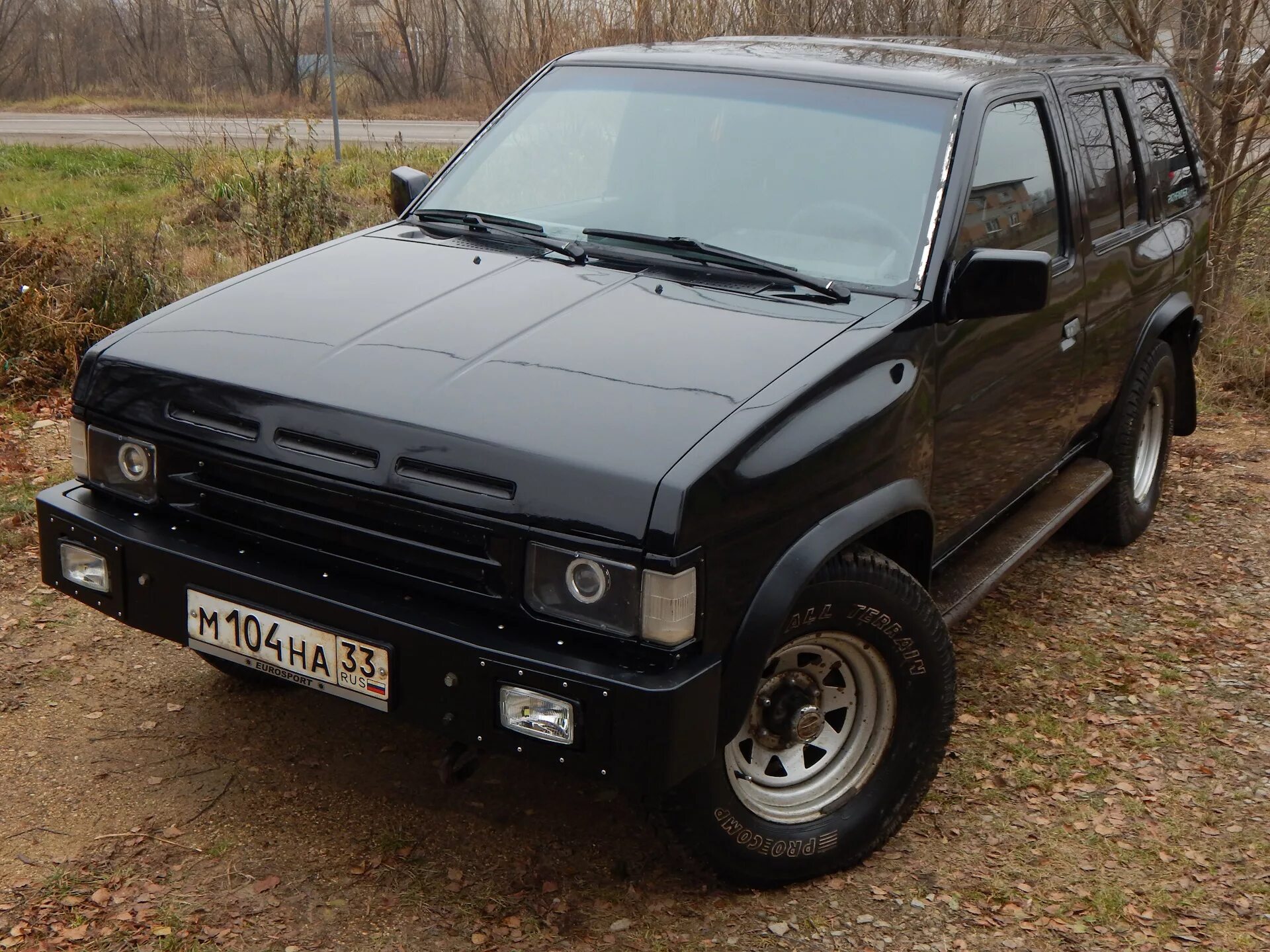 Ниссан террано wd21 тюнинг Гладкие стекла фар - Nissan Terrano I, 3 л, 1993 года аксессуары DRIVE2