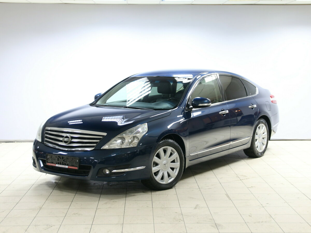Ниссан тиана фото и цена с пробегом Купить б/у Nissan Teana II 2.5 CVT (182 л.с.) бензин вариатор в Москве: синий Ни