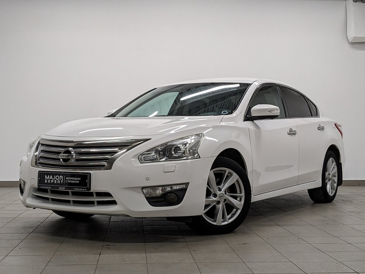 Ниссан тиана фото и цена с пробегом Купить б/у Nissan Teana III 2.5 CVT (173 л.с.) бензин вариатор в Москве: белый Н