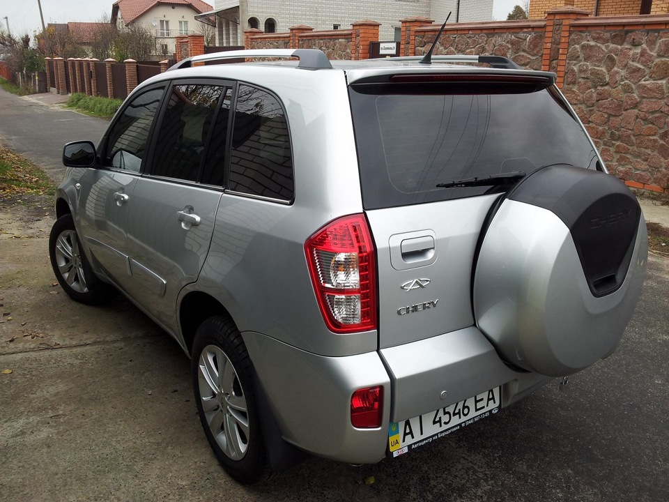 Ниссан тиго фото Фото машины при плохой погоде - Chery Tiggo, 1,8 л, 2012 года фотография DRIVE2