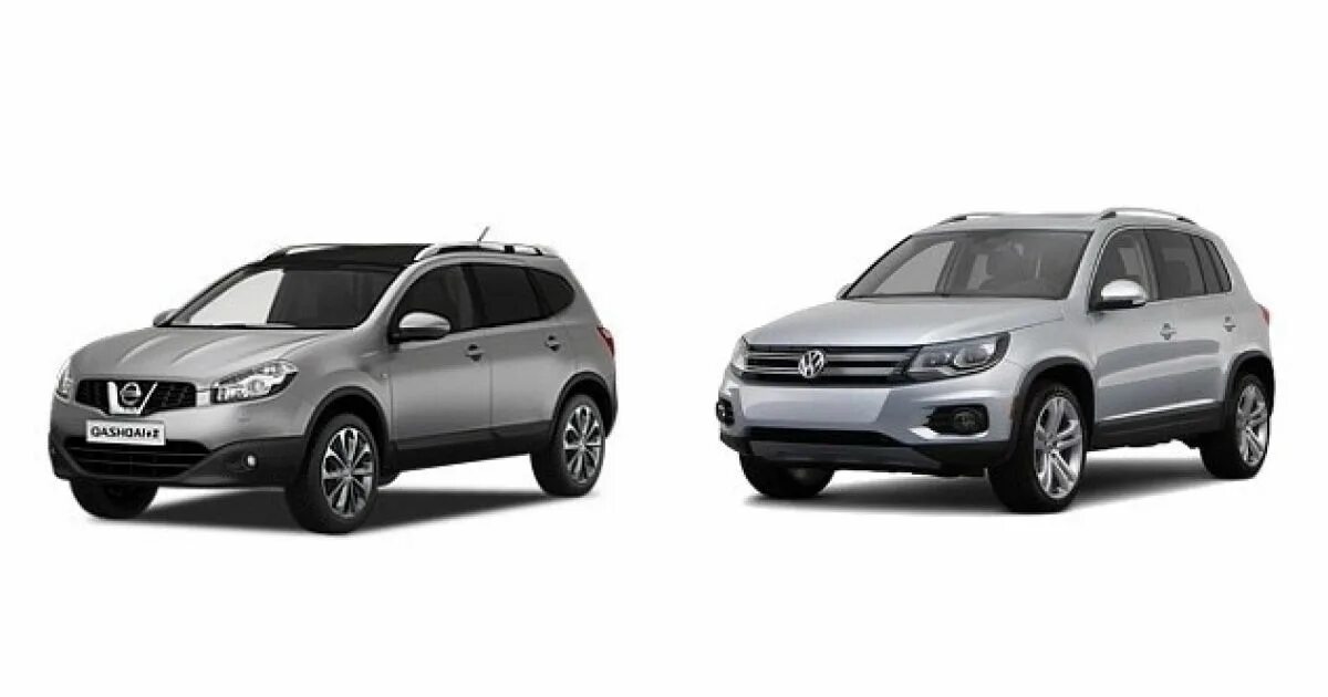 Ниссан тигуан фото Порівнюємо Nissan Qashqai+2 2010 і Volkswagen Tiguan 2011