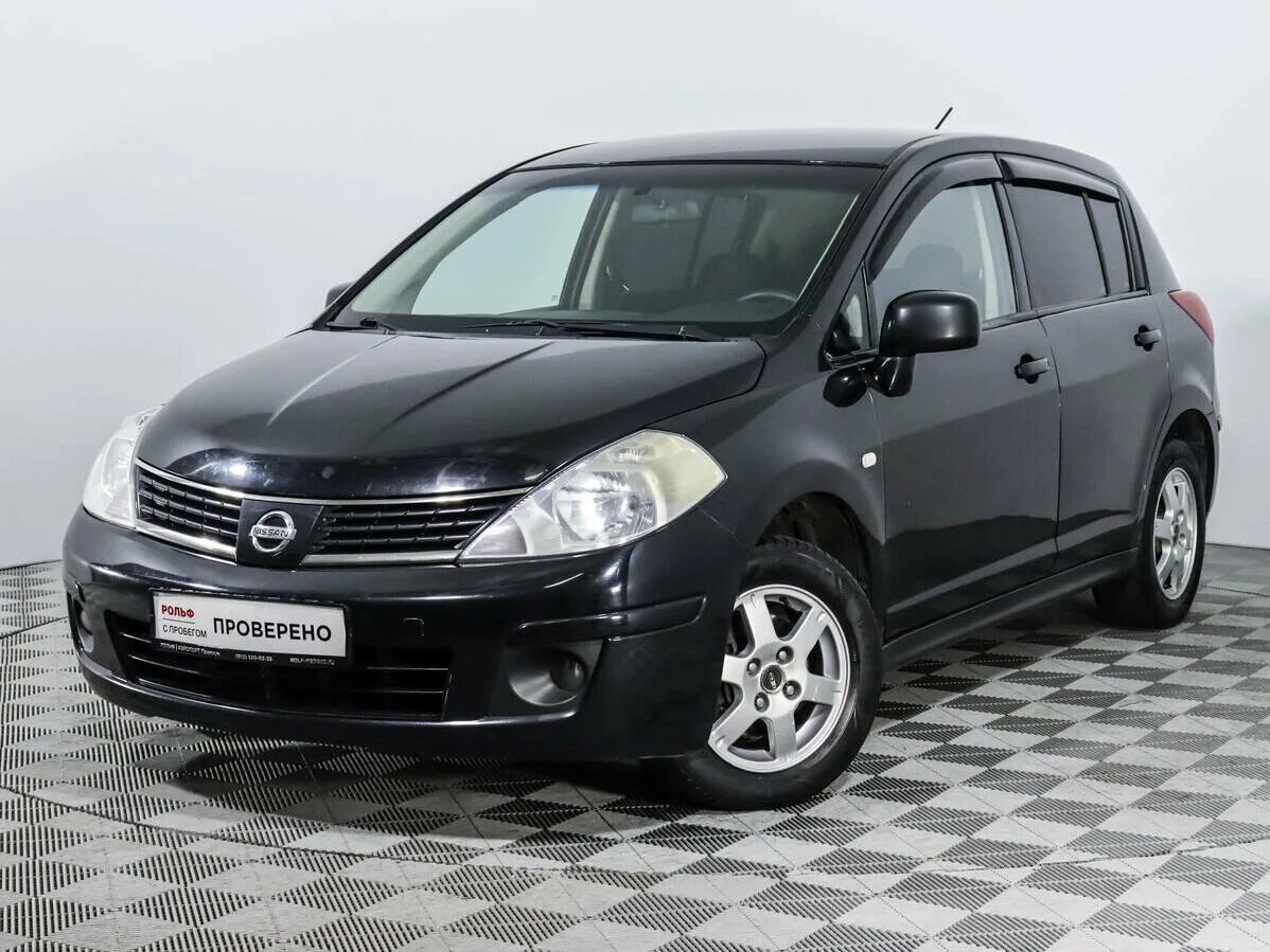 Ниссан тиида 2007 фото Купить б/у Nissan Tiida I 1.6 AT (110 л.с.) бензин автомат в Санкт-Петербурге: ч