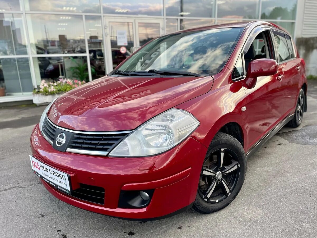 Ниссан тиида 2007 фото Купить б/у Nissan Tiida I 1.6 AT (110 л.с.) бензин автомат в Петрозаводске: крас