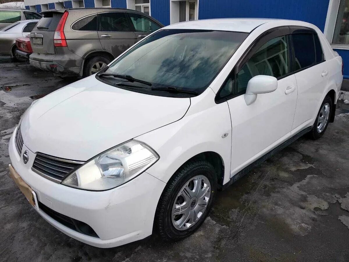 Ниссан тиида 2007 фото Купить б/у Nissan Tiida I Latio 1.5 AT (109 л.с.) 4WD бензин автомат в Новосибир