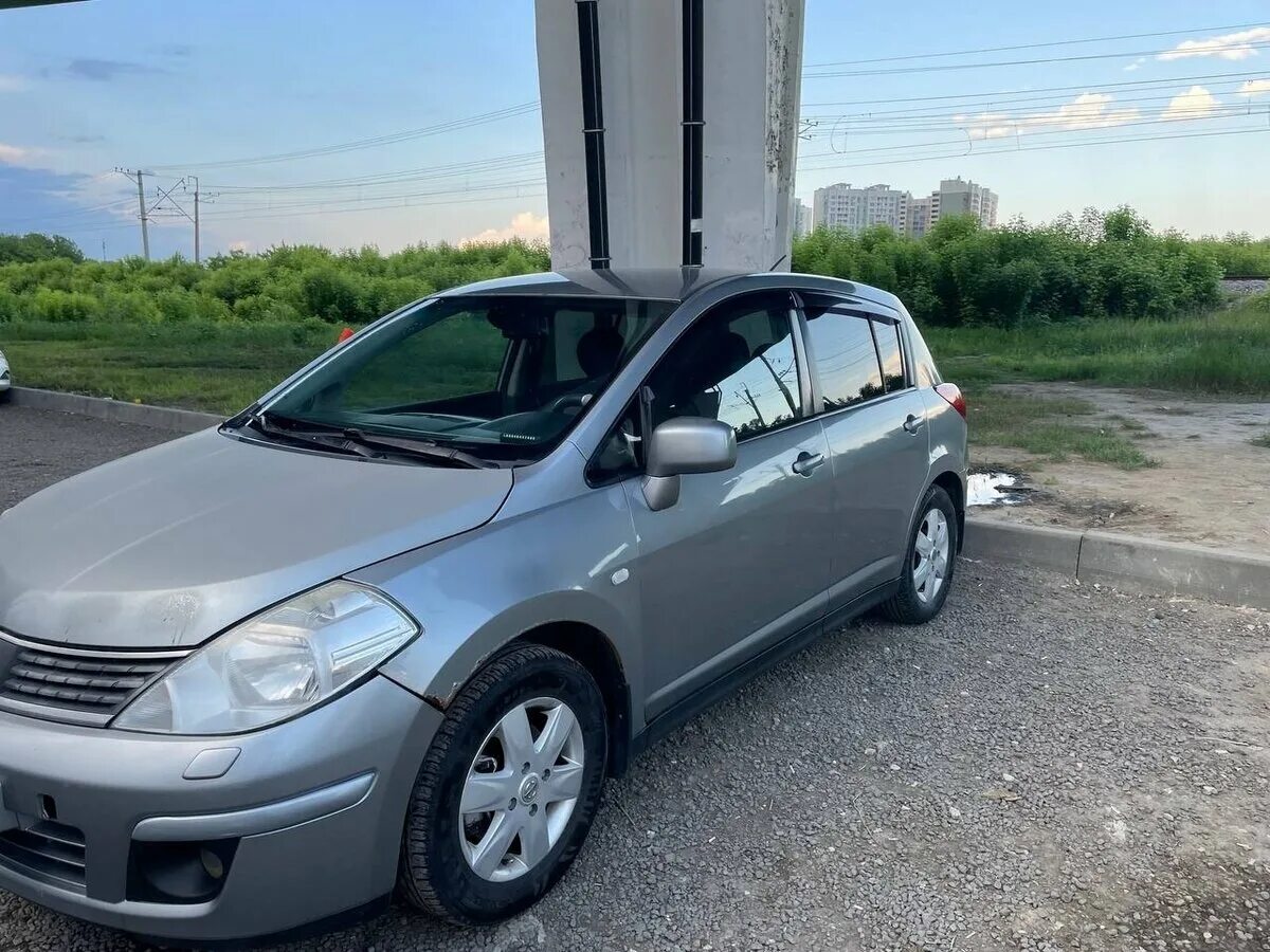 Ниссан тиида 2007 фото Купить б/у Nissan Tiida I 1.6 MT (110 л.с.) бензин механика в Подольске: серый Н