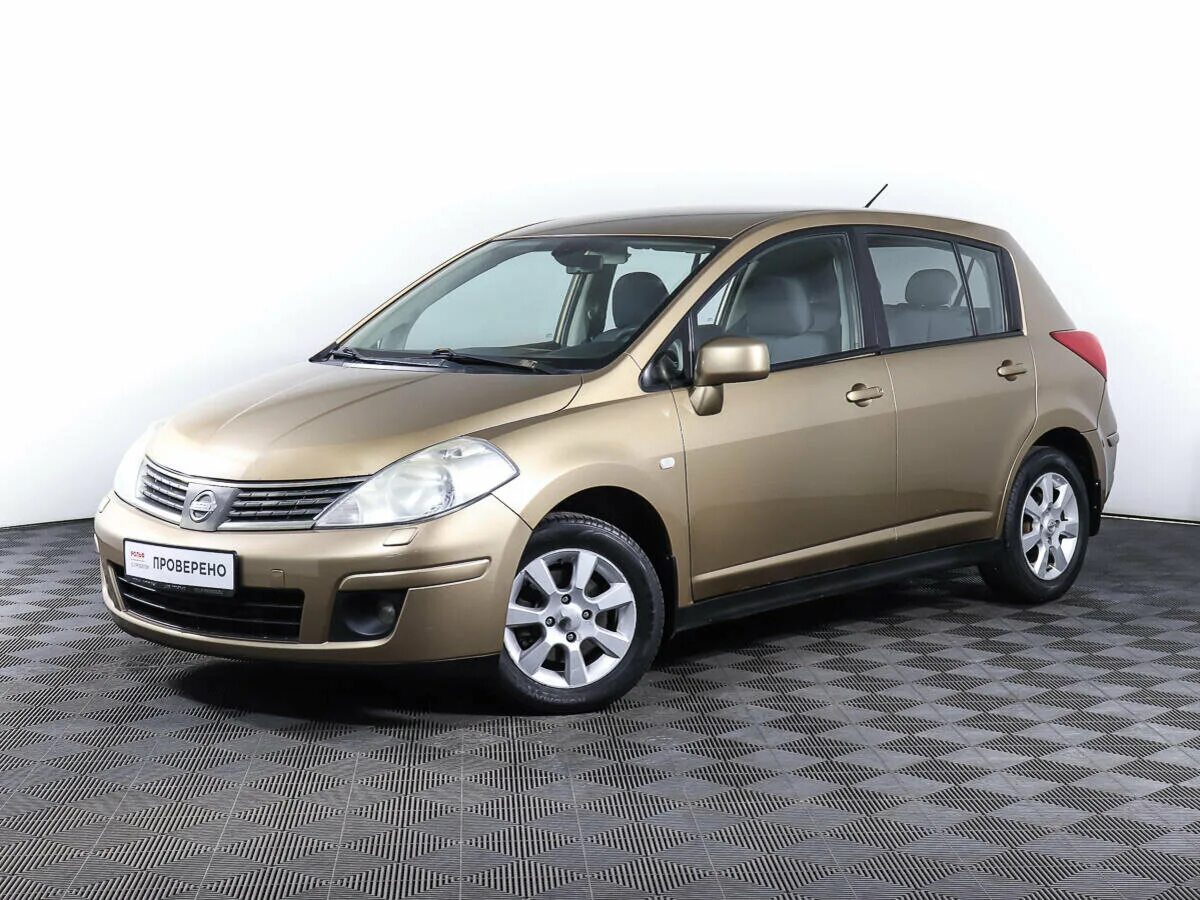 Ниссан тиида 2007 фото Купить б/у Nissan Tiida I 1.6 AT (110 л.с.) бензин автомат в Москве: жёлтый Нисс