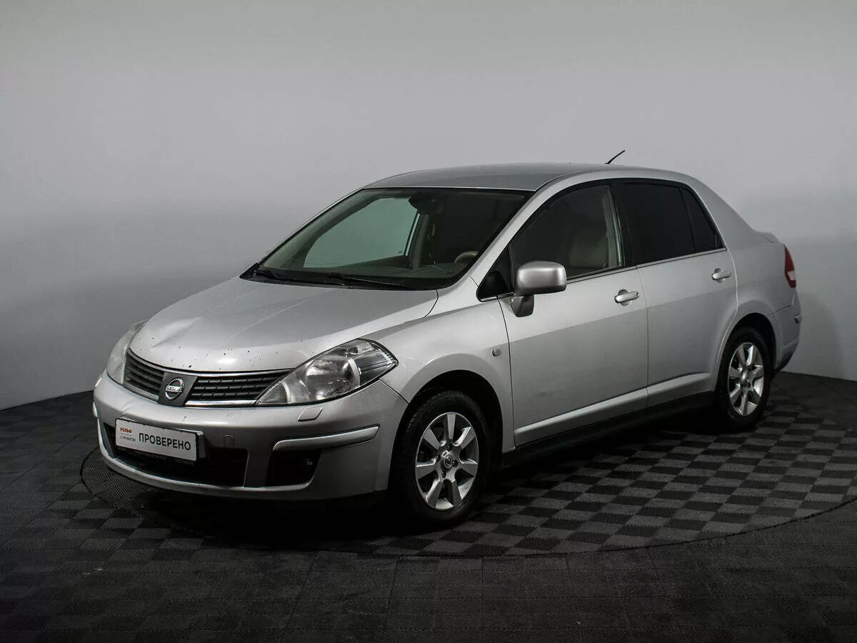 Ниссан тиида 2007 фото Купить б/у Nissan Tiida I 1.6 AT (110 л.с.) бензин автомат в Москве: серебристый