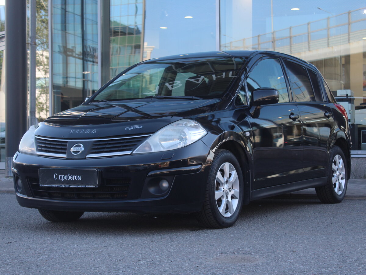 Ниссан тиида 2008 года фото Купить б/у Nissan Tiida I 1.6 AT (110 л.с.) бензин автомат в Санкт-Петербурге: ч