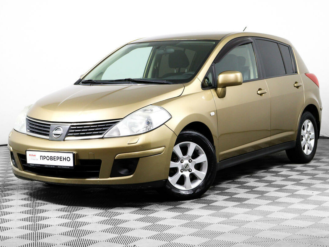 Ниссан тиида 2008 года фото Купить б/у Nissan Tiida I 1.6 AT (110 л.с.) бензин автомат в Москве: коричневый 