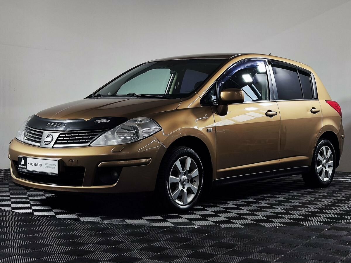 Ниссан тиида 2008 года фото Купить б/у Nissan Tiida I 1.6 AT (110 л.с.) бензин автомат в Санкт-Петербурге: з