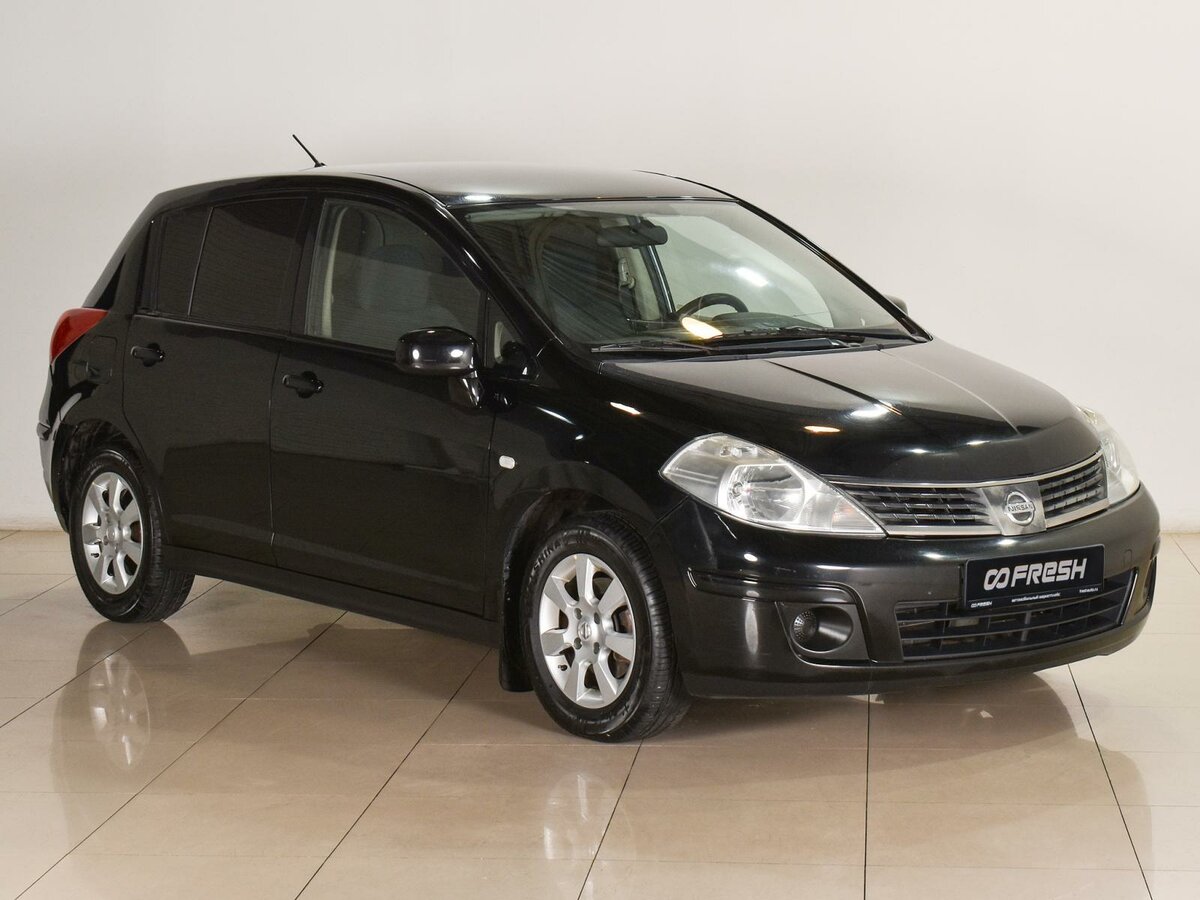 Ниссан тиида 2008 года фото Купить б/у Nissan Tiida I 1.6 AT (110 л.с.) бензин автомат в Воронеже: чёрный Ни