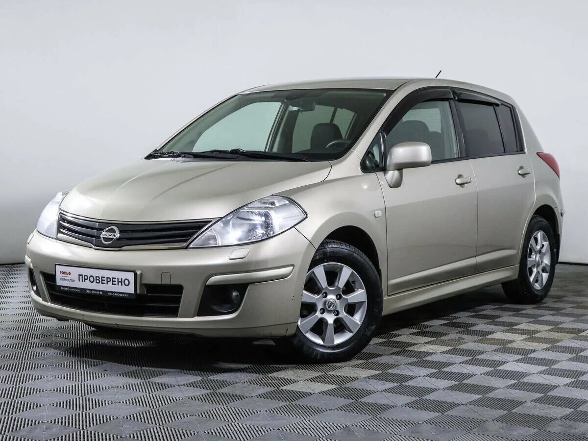 Ниссан тиида 2011 фото Купить б/у Nissan Tiida I Рестайлинг 1.6 AT (110 л.с.) бензин автомат в Москве: 