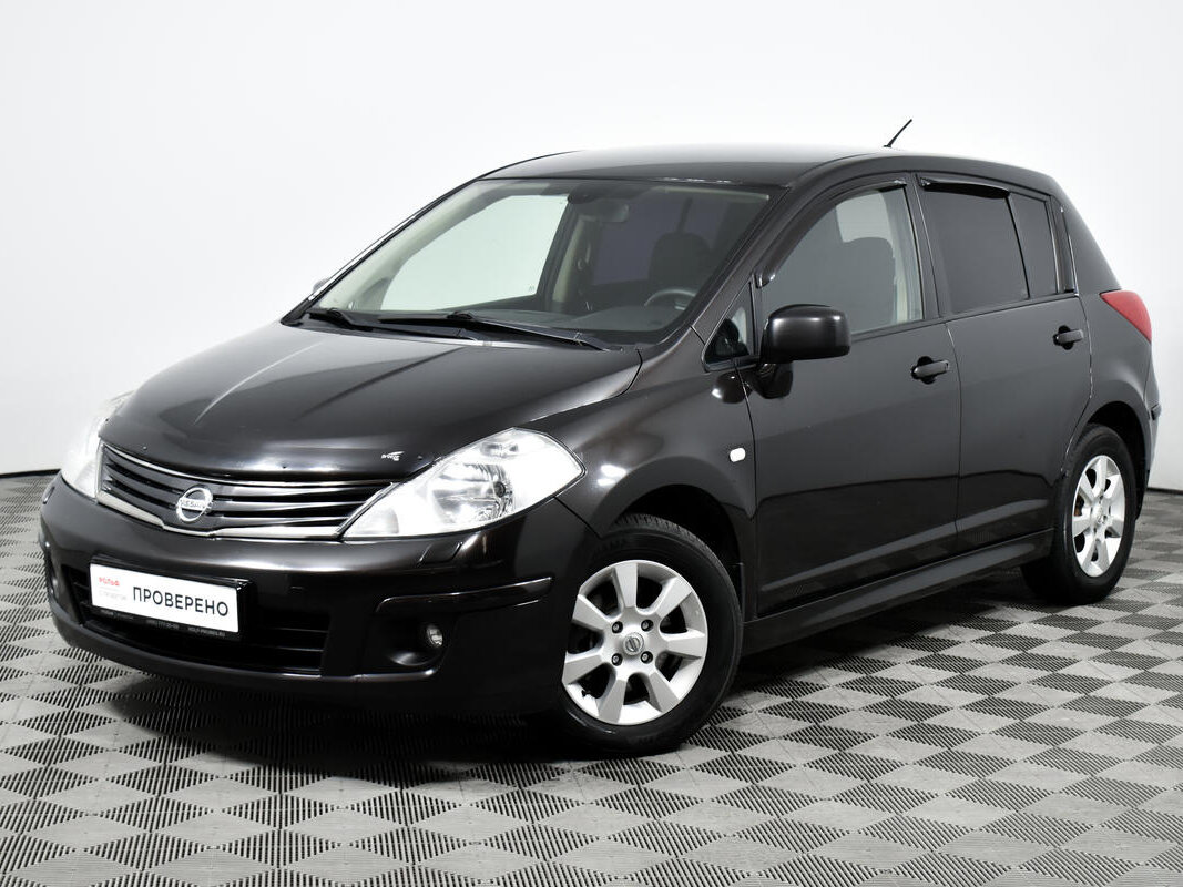 Ниссан тиида 2011 фото Купить б/у Nissan Tiida I Рестайлинг 1.6 AT (110 л.с.) бензин автомат в Москве: 