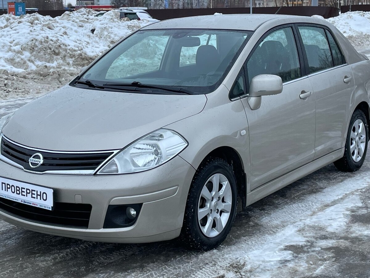 Ниссан тиида 2011 года фото Купить б/у Nissan Tiida I Рестайлинг 1.6 AT (110 л.с.) бензин автомат в Казани: 